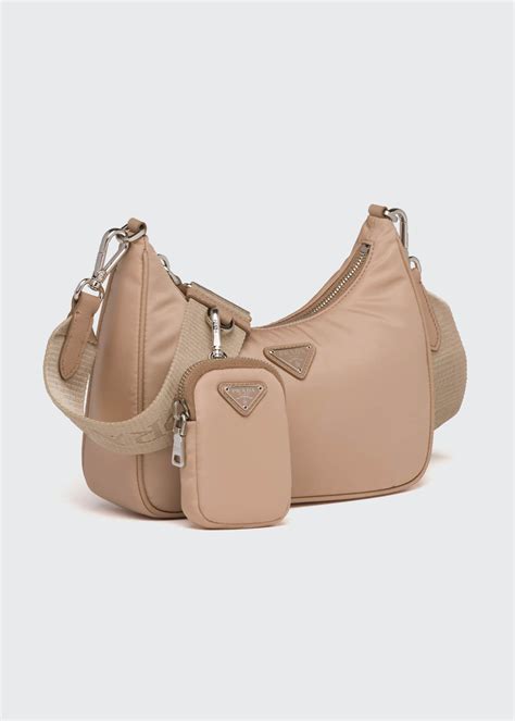 nylon prada bag with chain|Prada nylon shoulder bag price.